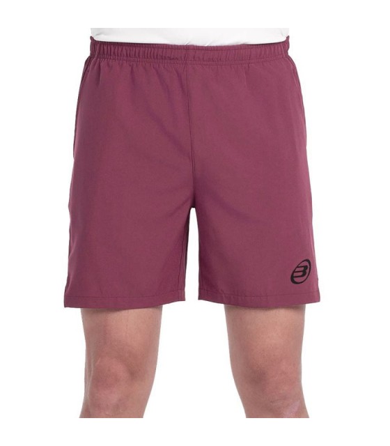 Pantalón corto Bullpadel Mazari Burdeos 1