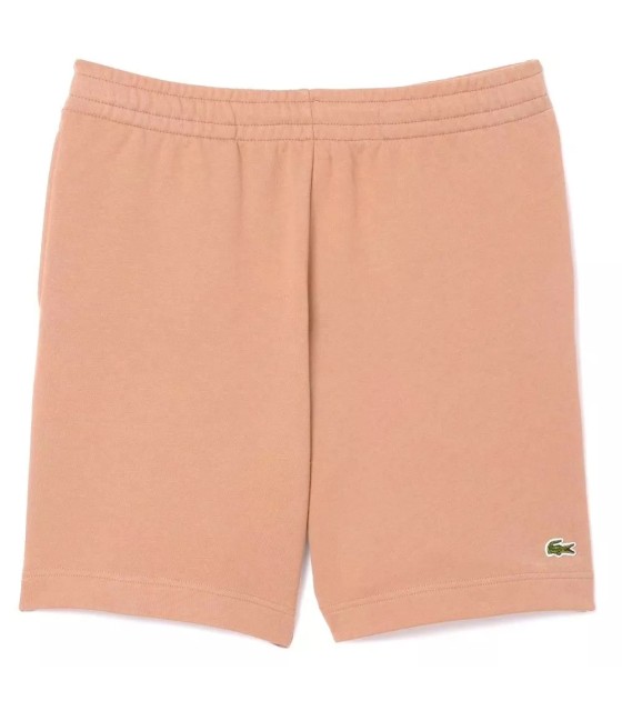 Short beige de forro polar ligero Lacoste 1