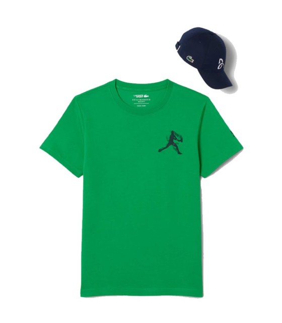 Polo Lacoste Tennis Novak Djokovic Bianco Player 3