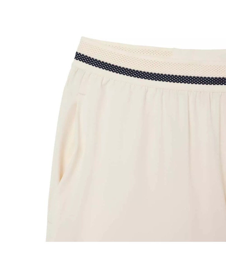 Short Lacoste Tennis x Novak Djokovic color blanco roto. 2