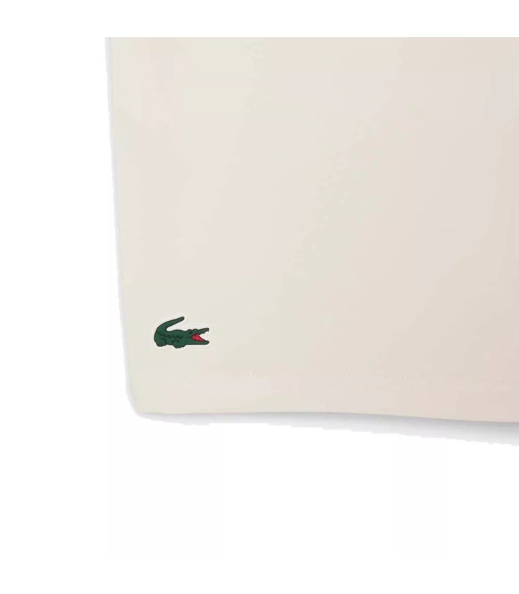 Pantaloncini Lacoste Tennis x Novak Djokovic bianco sporco