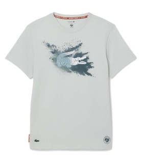 T-Shirt Lacoste Roland Garros Unisex Gris 1