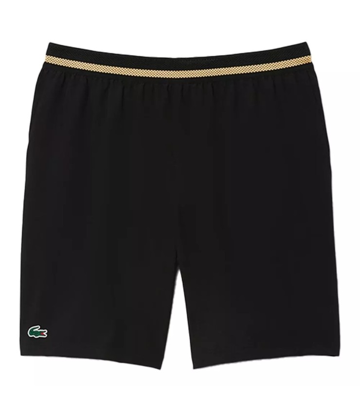 Short Lacoste Tennis x Novak Djokovic Negro 1