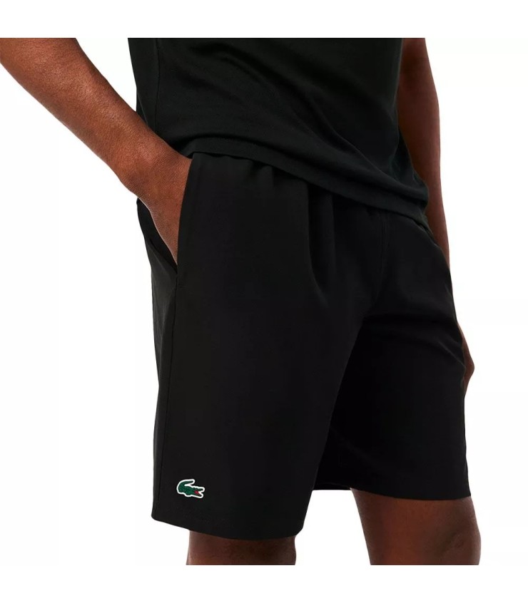 Pantaloncini Lacoste Tennis x Novak Djokovic Nero