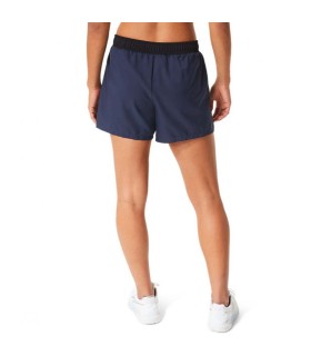Short Asics Court Femme Bleu Marine 1