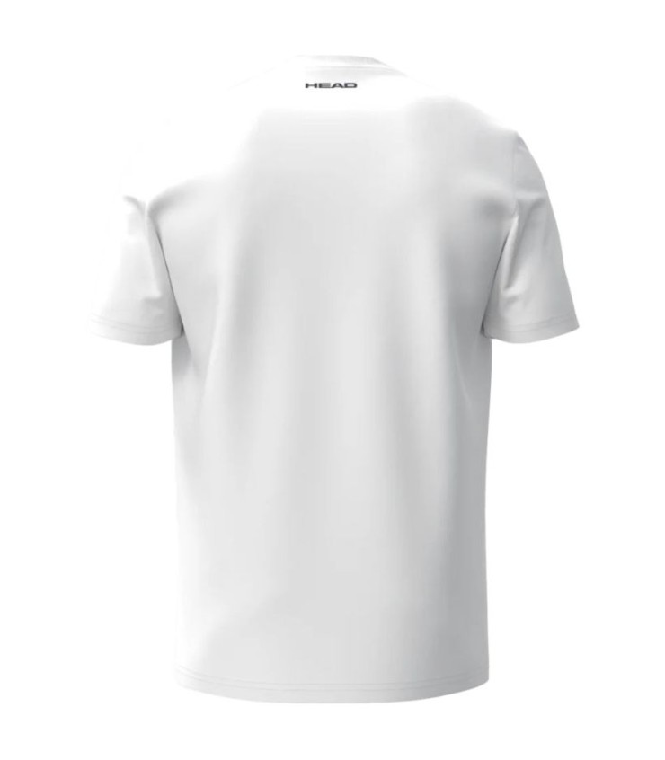 T-shirt Head Junior Club original Blanc 2