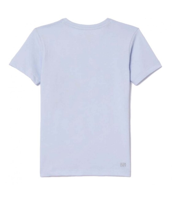 Shirt Lacoste Sport Junior Bleu Clair 2