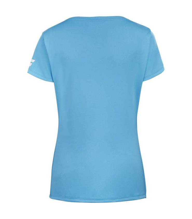 T-shirt Babolat Play Cap Fille Bleu Clair 2
