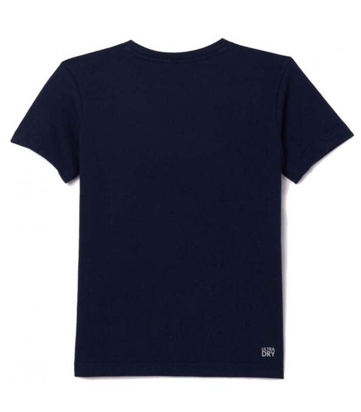 Shirt Lacoste Sport Junior Bleu Marine 2