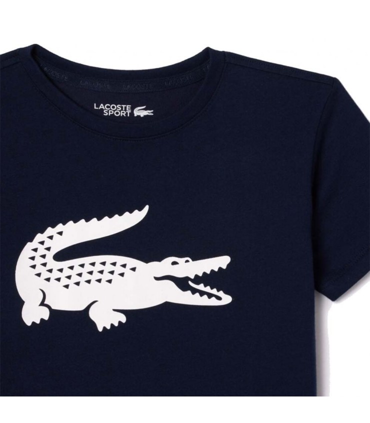 Shirt Lacoste Sport Junior Bleu Marine 3