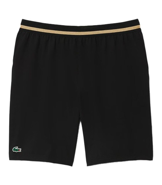 Short Lacoste Tennis X Novak Djokovic Noir 1