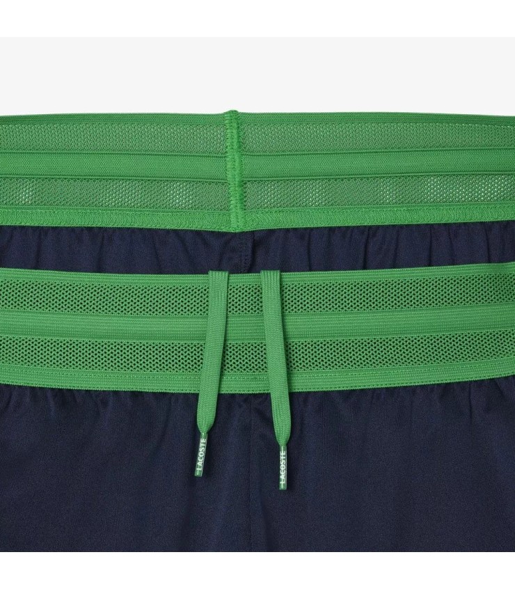 Short Lacoste Tennis Ultra Dry azul marino 4