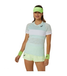 T-Shirt Asics Game SS Femme Mint 1