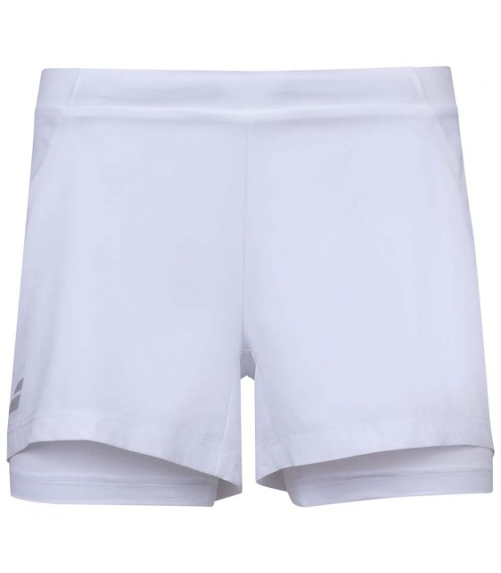 Short Babolat Junior Exercise Fille Blanc 1