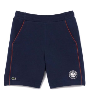 Short Lacoste Sport Junior Roland Garros Bleu marine 1