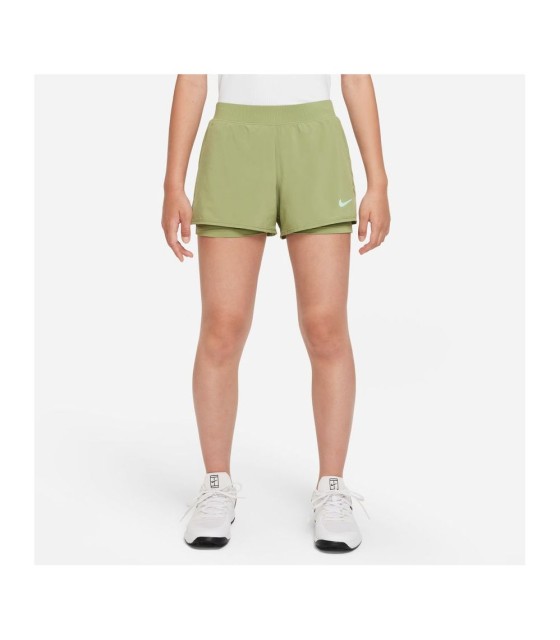 Short Nike Court Junior Fille Victory Kaki 1