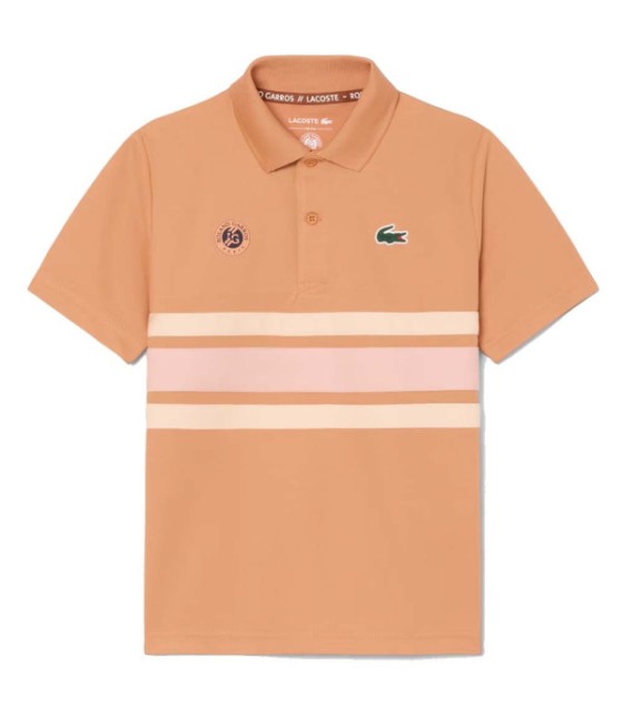 Polo Lacoste Roland Garros Ramasseur de balles Junior Orange 1