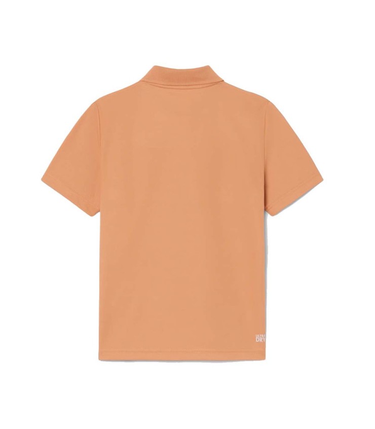 Polo Lacoste Roland Garros Ramles Junior Laranja 2