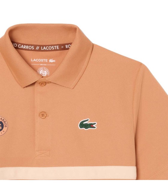 Polo Lacoste Roland Garros Ramles Bolas Júnior Laranja 3