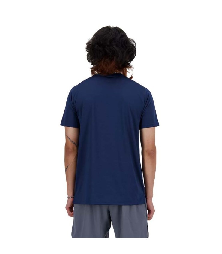 T-shirt novo equilíbrio essencial bleu marine 2