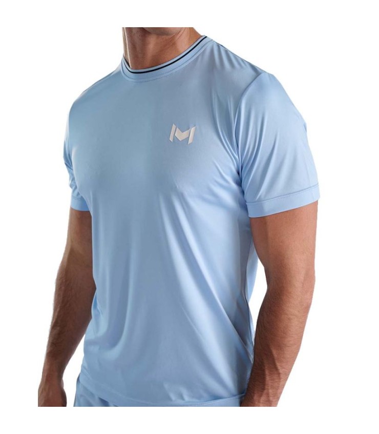 T-shirt Mouratoglou GS M Bleu Clair 2