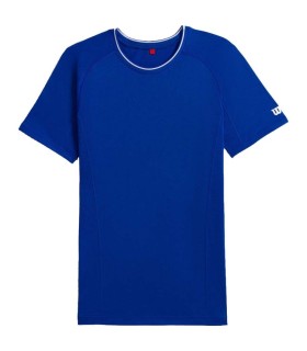 T-Shirt Wilson Team Seamless Crew Bleu 1