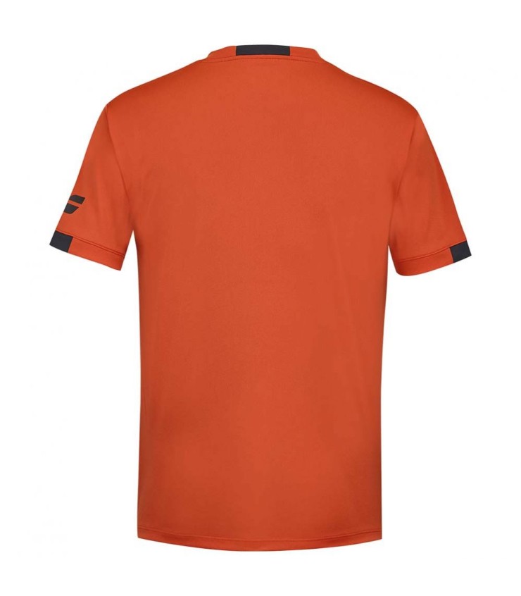 T-Shirt Babolat Play Crew Neck Orange 3