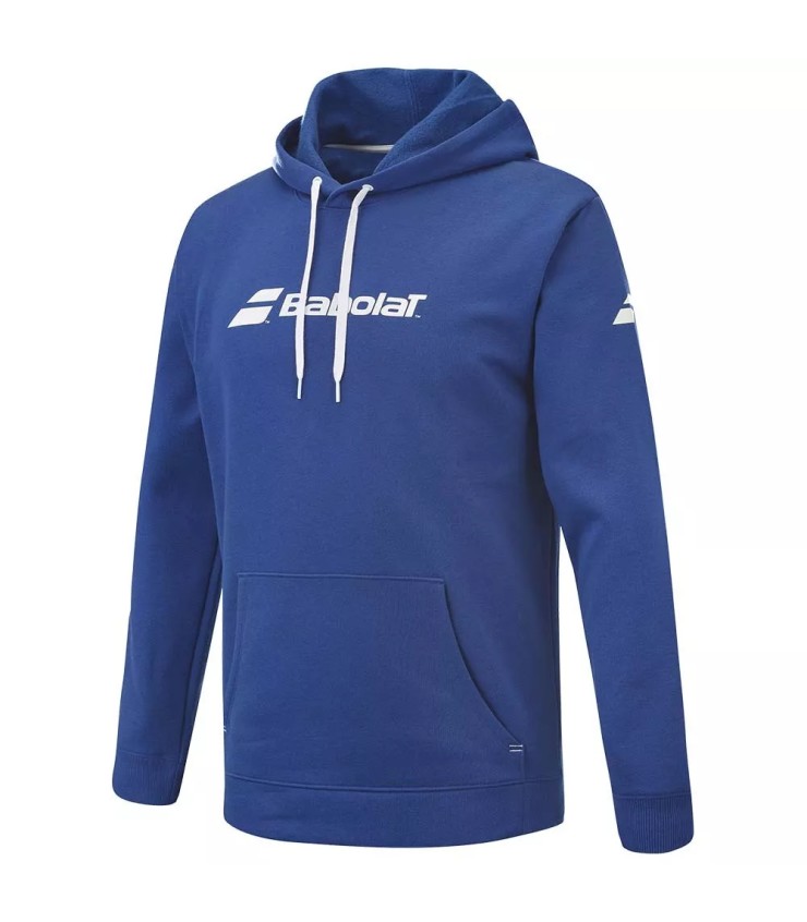 Sweat à capuche pour l'exercice Babolat bleu marine | Ipontennis