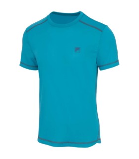 T-Shirt Row Jannis Turquoise 1