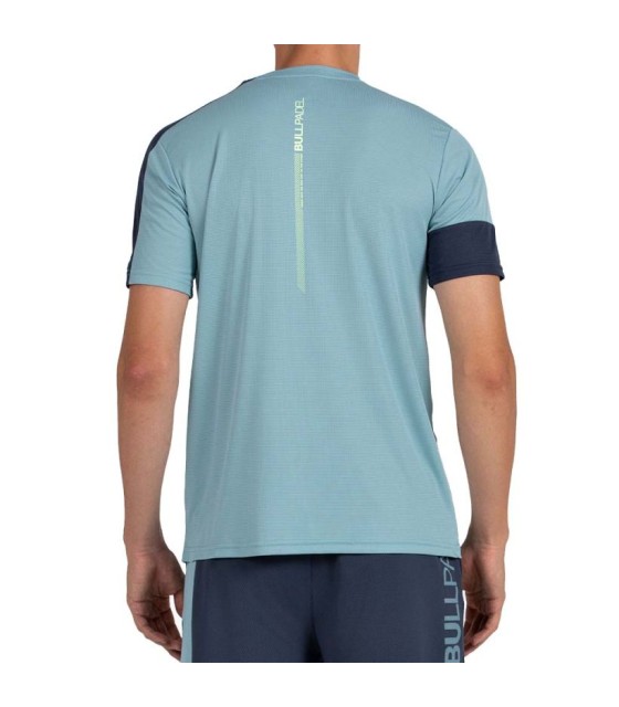 T-Shirt Bullpadel Leido Bleu Vert 3
