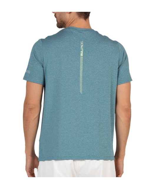 T-Shirt Bullpadel Lande Bleu Vert 3