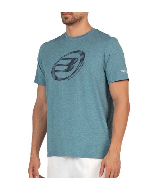 T-Shirt Bullpadel Lande Bleu Vert 4