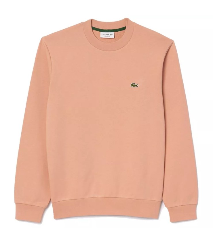 Sweat-shirt beige Lacoste | IPONTENNIS
