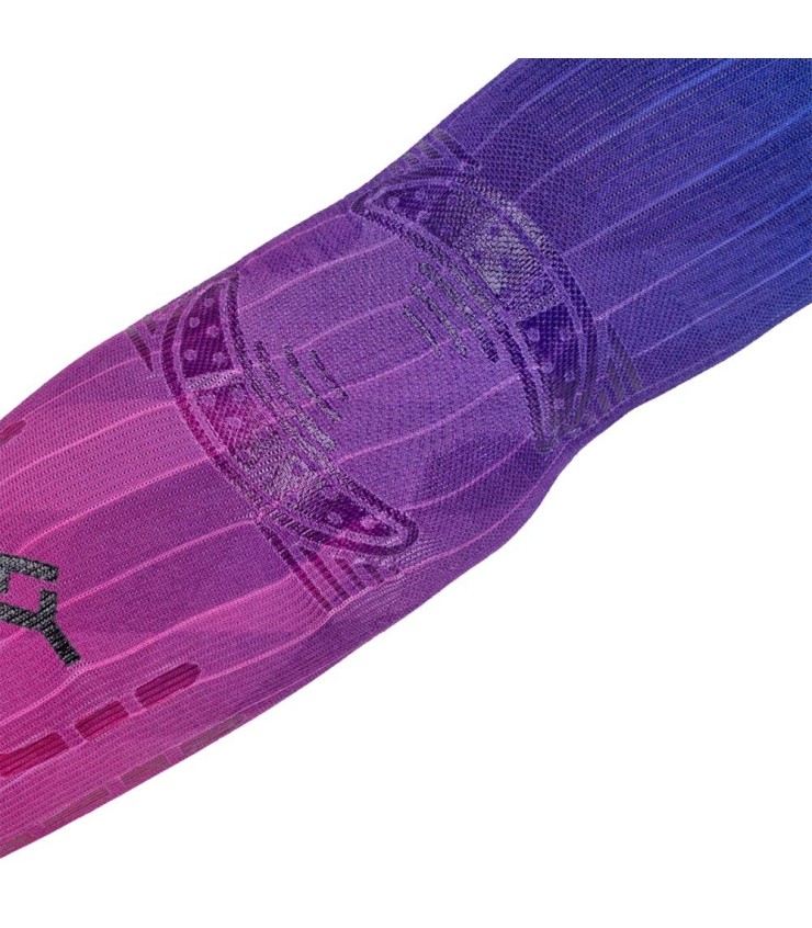 Manguito de compresión Floky NO-STRAIN Evolution Nebulosa Rosa 2