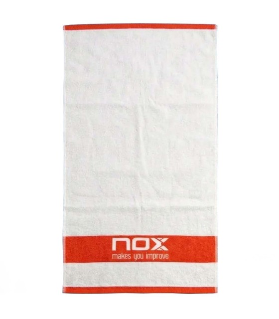 Asciugamano NOX bianco / arancione 1