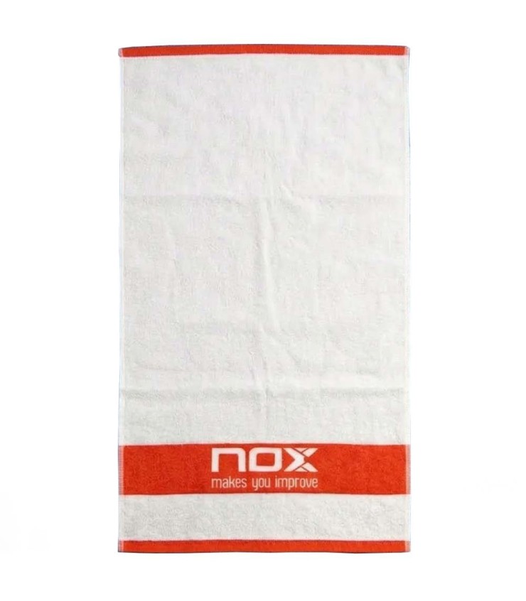 Toalla Nox Blanca / Naranja 1