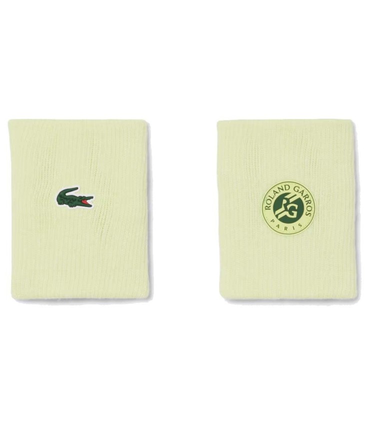 Muñequeras Lacoste Roland Garros Verde 1