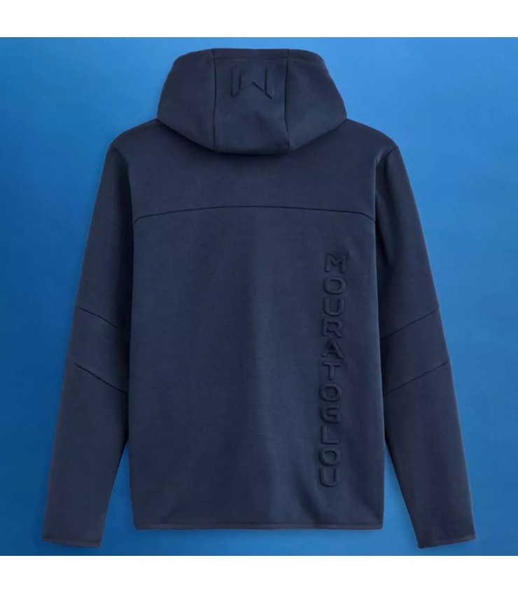 Moletom com capuz Mouratoglou azul-marinho | Ipontennis