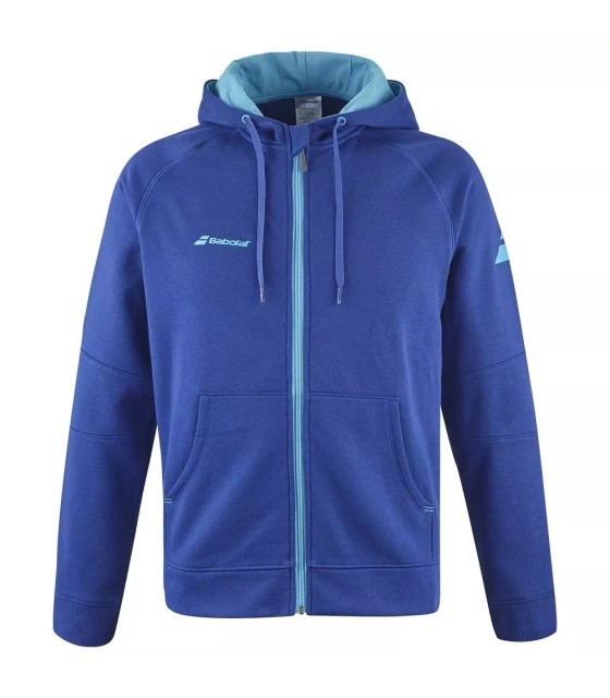 Chaqueta con cremallera Babolat Exercise azul oscuro 1