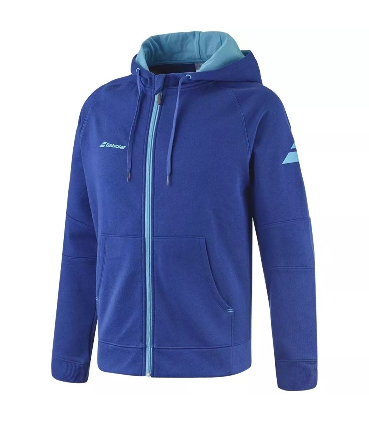 Chaqueta con cremallera Babolat Exercise azul oscuro 2