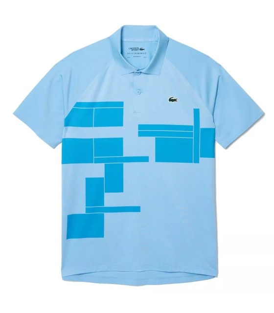 Polo Lacoste Tennis Novak Djokovic Player Blue 1