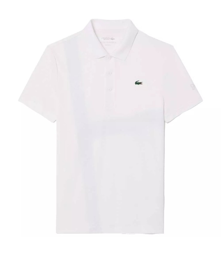 Polo Lacoste Tennis Novak Djokovic Ventola bianca versione 1