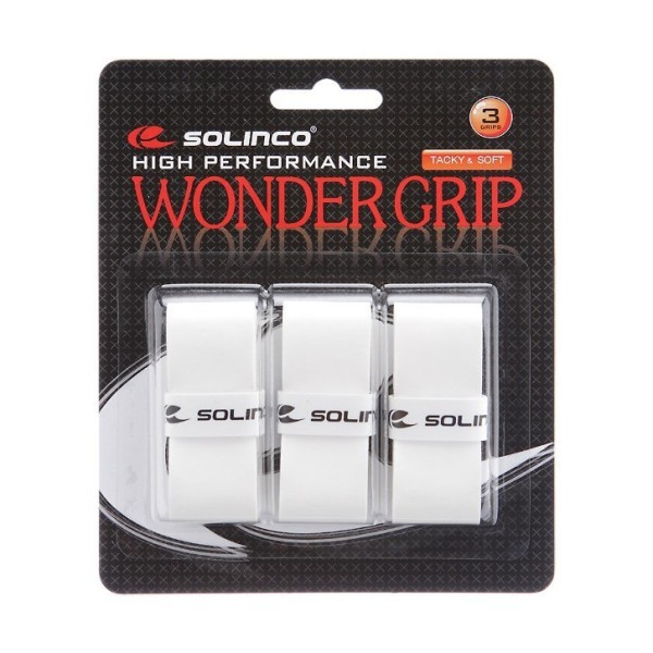 OVERGRIP SOLINCO WONDER BIANCO X3 | Ipontennis