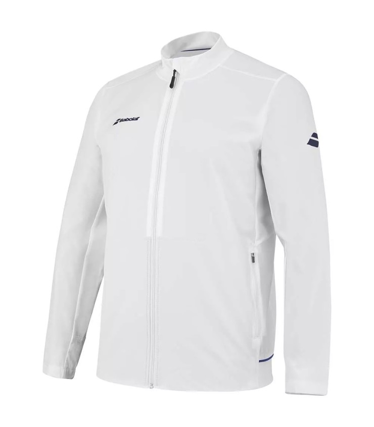 Casaco Babolat Play com Fecho Branco