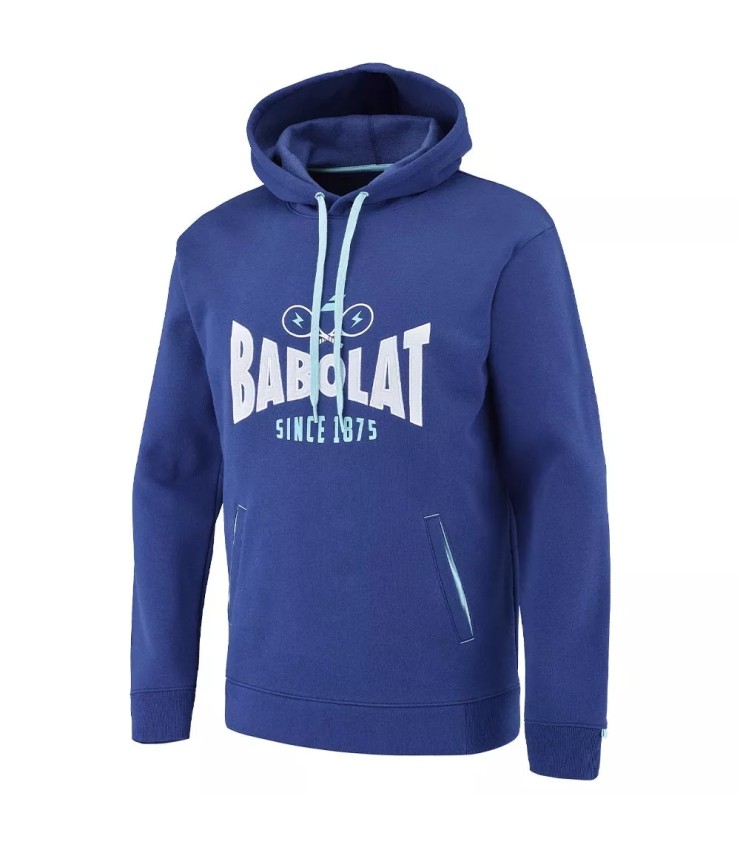 Sudadera con capucha de ejercicio Babolat azul 2