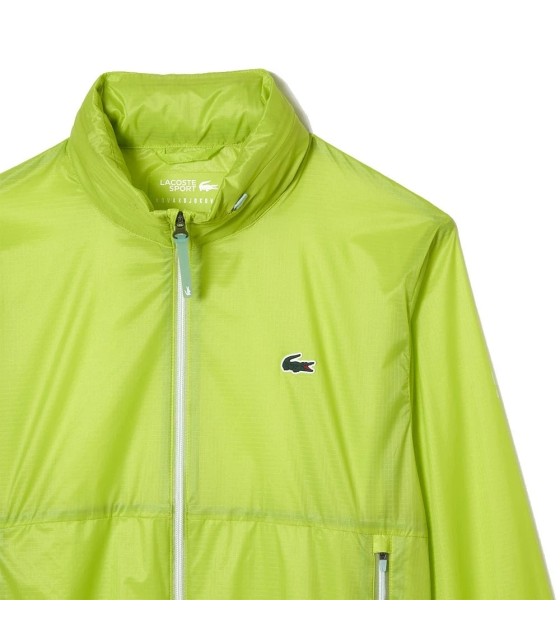 Giacca verde da tennis Lacoste x Novak Djokovic | Ipontennis