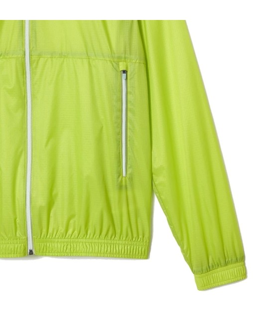 Giacca verde da tennis Lacoste x Novak Djokovic | Ipontennis