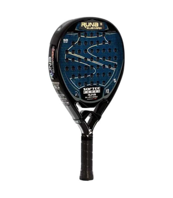 Softee Padelschläger Rune Hybrid Blue 2024 2