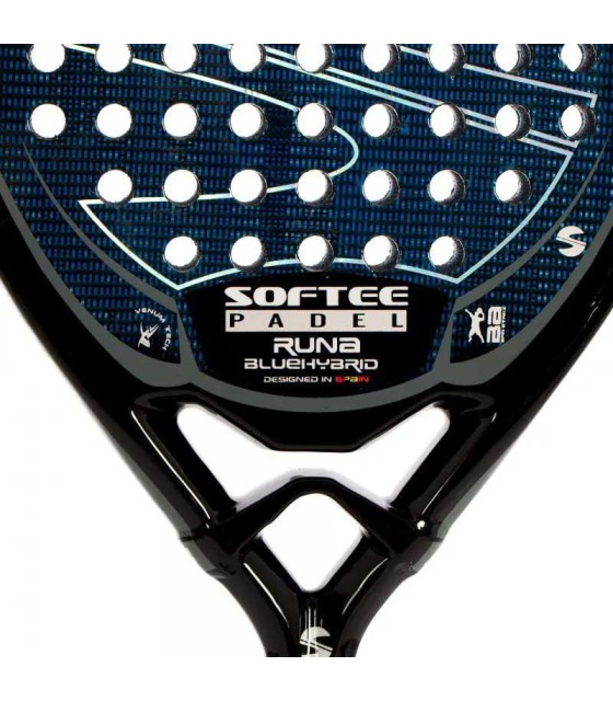 Softee-Padelschläger Rune Hybrid Blue 2024 4