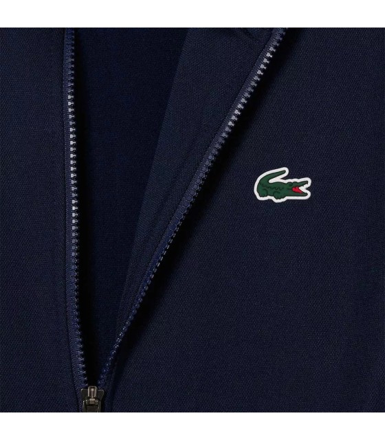 Lacoste Tennis Sportsuit zipped jacket Navy blue | IPONTENNIS